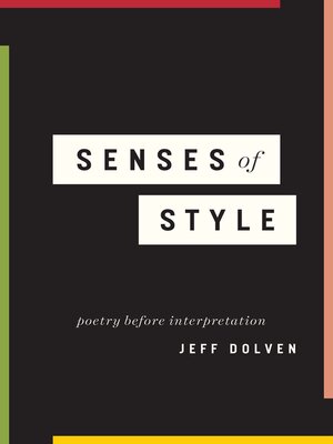 cover image of Senses of Style